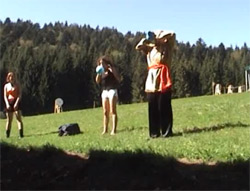 Чемпионат Европы по спортивному метанию ножа и топора в Германии