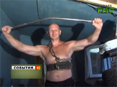 Богатырь Петр Филаретов готовит новые рекорды