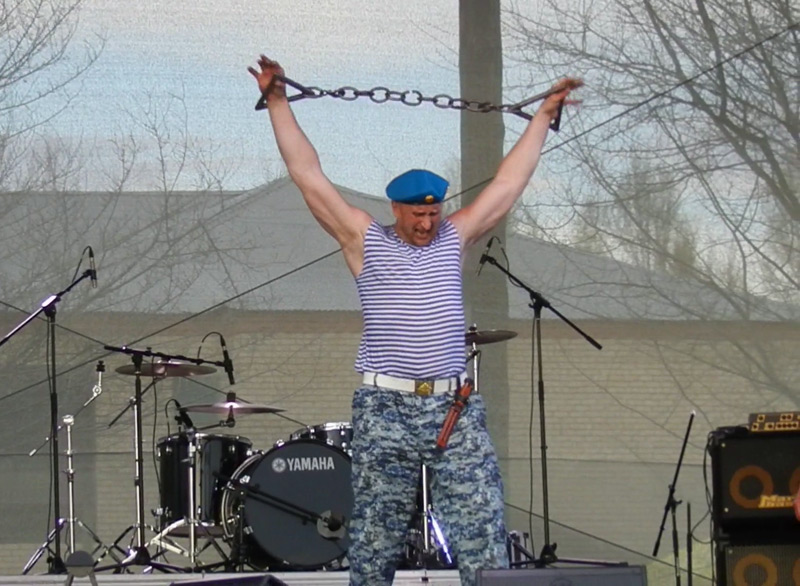 Видеозапись с выступления Петра Филаретова в Новоборске