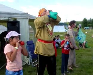 Выступление Русского Богатыря Петра Филаретова на фестивале "Исконь 2015"